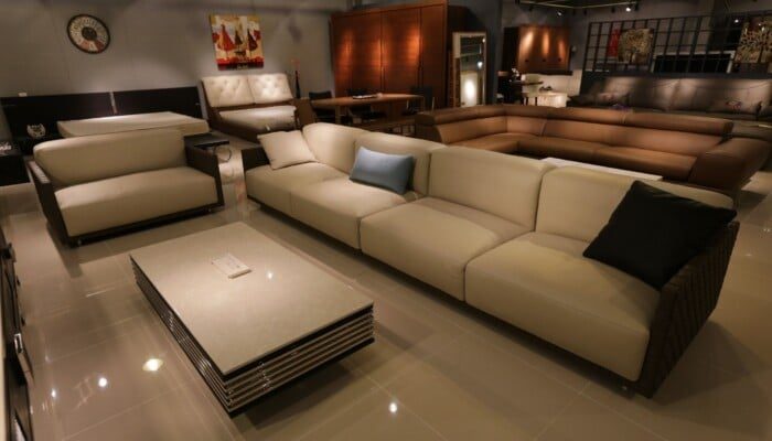 Showroom of a profitable, well-established furniture liquidator for sale in Metro Atlanta